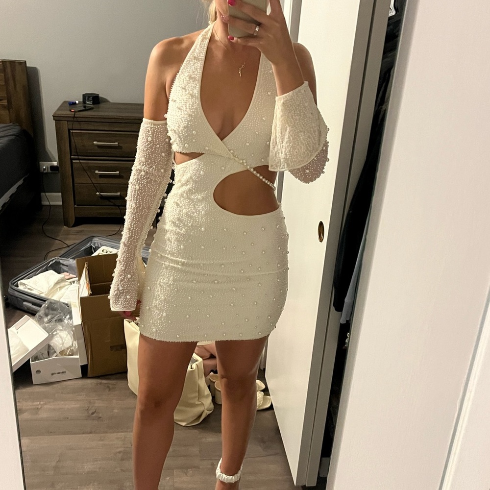 Oh Polly embellished dress